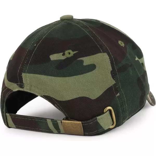 imageTrendy Apparel Shop Best Papa Ever One Line Embroidered Soft Crown 100 Brushed Cotton CapCamo