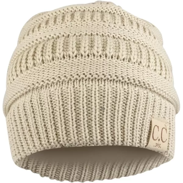 imageTrendy Apparel Shop Lightweight Ribbed Knit 365 Stretchable Beanie Cap