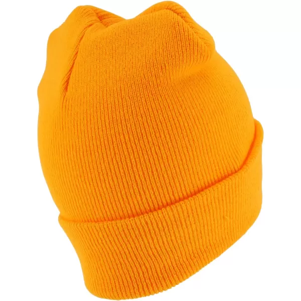 imageTrendy Apparel Shop Made in USA Winter Cuff Folded Long BeanieGold
