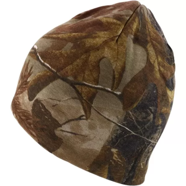 imageTrendy Apparel Shop Hunting Camo Knit Short Beanie with Acrylic LiningReal Tree