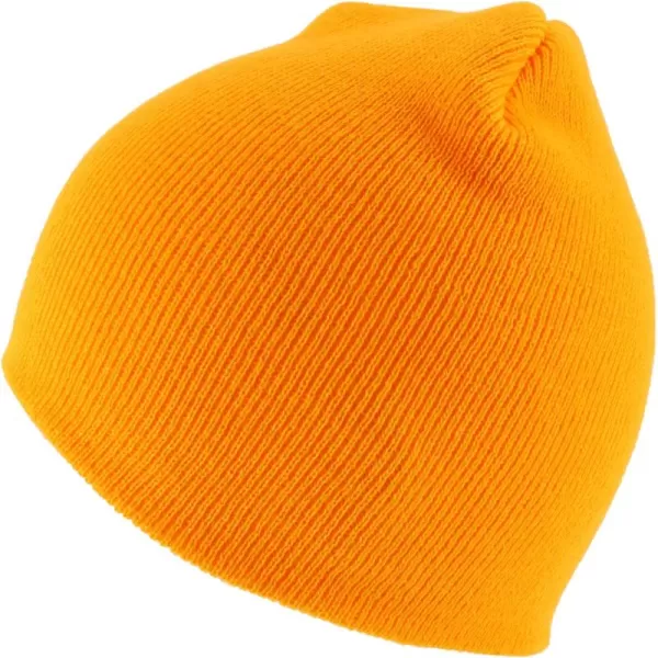 imageTrendy Apparel Shop Made in USA Short Acrylic Knit Winter Beanie HatGold
