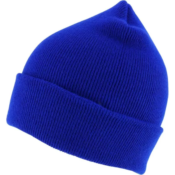 imageTrendy Apparel Shop Made in USA Winter Cuff Folded Long BeanieRoyal