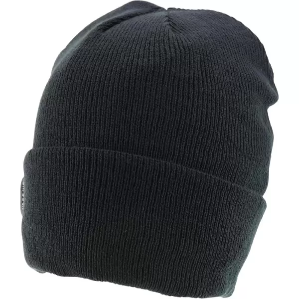imageTrendy Apparel Shop Thick Warm Basecamp Performance Cuffed Beanie HatBlack