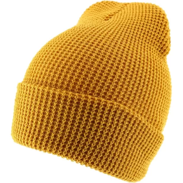 imageTrendy Apparel Shop Warm Waffle Knit Cuff BeanieCamel