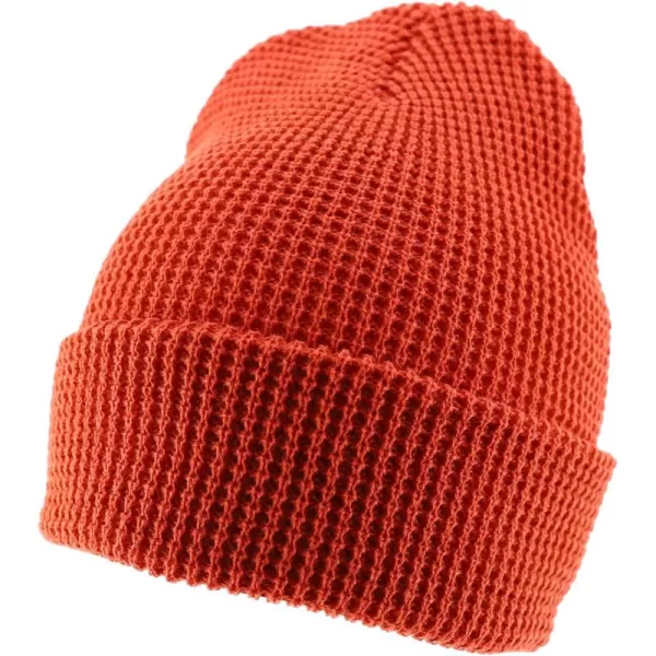 imageTrendy Apparel Shop Warm Waffle Knit Cuff BeanieRust