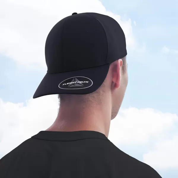 imageTrendy Apparel Shop Sweat Free Stain Block Fitted Baseball CapBlack