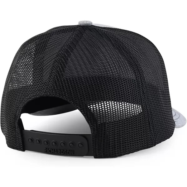 imageTrendy Apparel Shop Youth Size Kids Structured 6 Panel Mesh Back Baeball CapHgrey Black