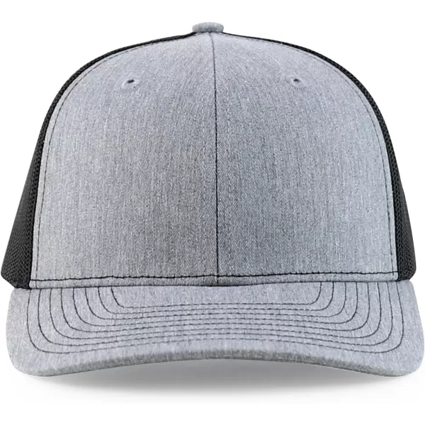 imageTrendy Apparel Shop Youth Size Kids Structured 6 Panel Mesh Back Baeball CapHgrey Black