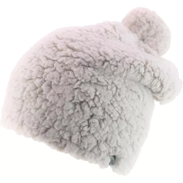 imageTrendy Apparel Shop Warm Soft Sherpa Knit Beanie with PomOatmeal