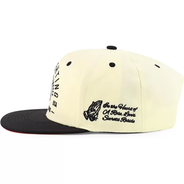 imageTrendy Apparel Shop Cock Fighting Embroidered Flat Bill Snapback CapStone Black