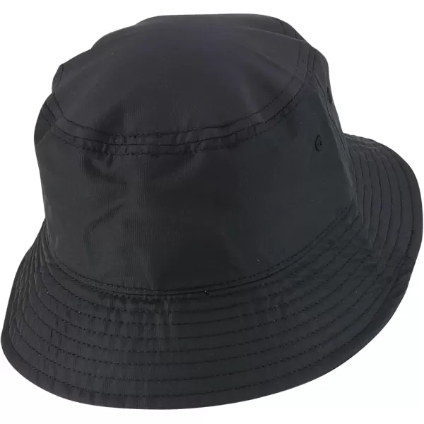 imageTrendy Apparel Shop Kid Size Lightweight Packable Outdoor Bucket Hat  55cmBlack