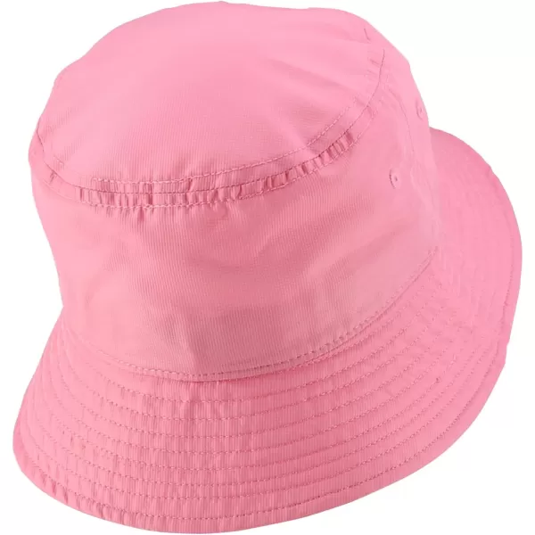 imageTrendy Apparel Shop Kid Size Lightweight Packable Outdoor Bucket Hat  55cmLight Pink