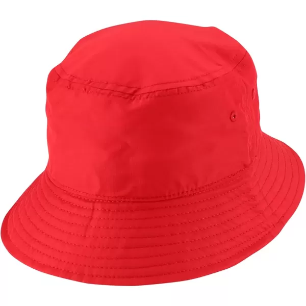 imageTrendy Apparel Shop Kid Size Lightweight Packable Outdoor Bucket Hat  55cmRed