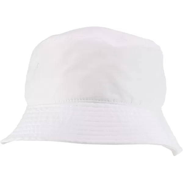 imageTrendy Apparel Shop Kid Size Lightweight Packable Outdoor Bucket Hat  55cmWhite