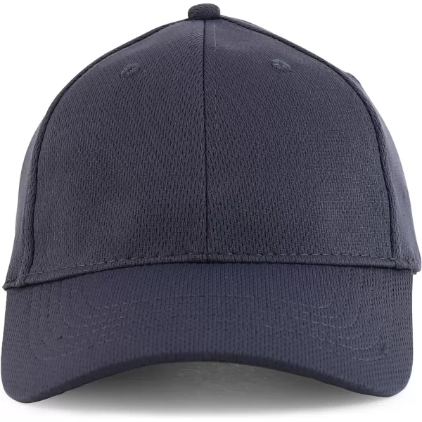 imageTrendy Apparel Shop Youth Size 6 Panel PosiCharge RacerMesh Baseball CapGraphite