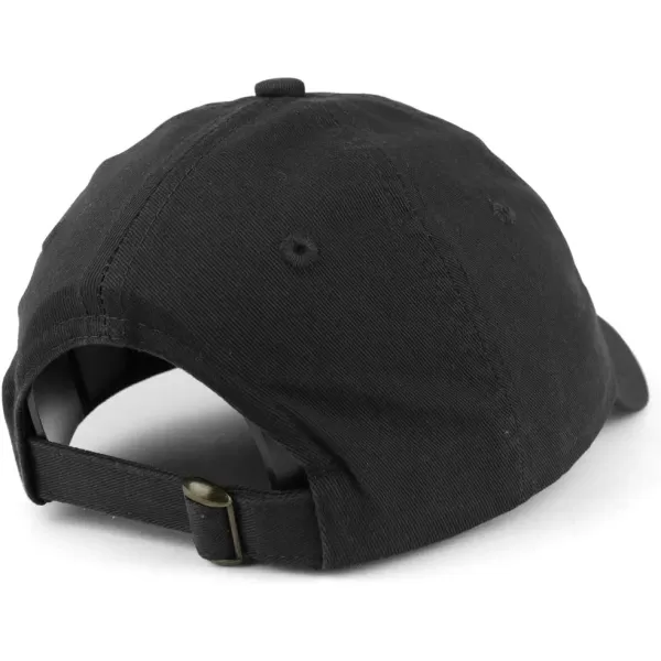 imageTrendy Apparel Shop Youth Small Fit Bio Washed Unstructured Cotton Baseball CapBlack
