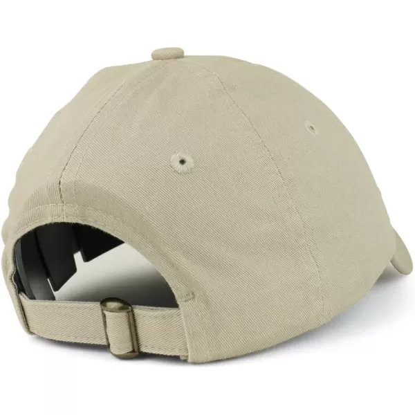 imageTrendy Apparel Shop Youth Small Fit Bio Washed Unstructured Cotton Baseball CapKhaki