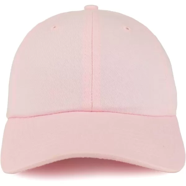 imageTrendy Apparel Shop Youth Small Fit Bio Washed Unstructured Cotton Baseball CapPink