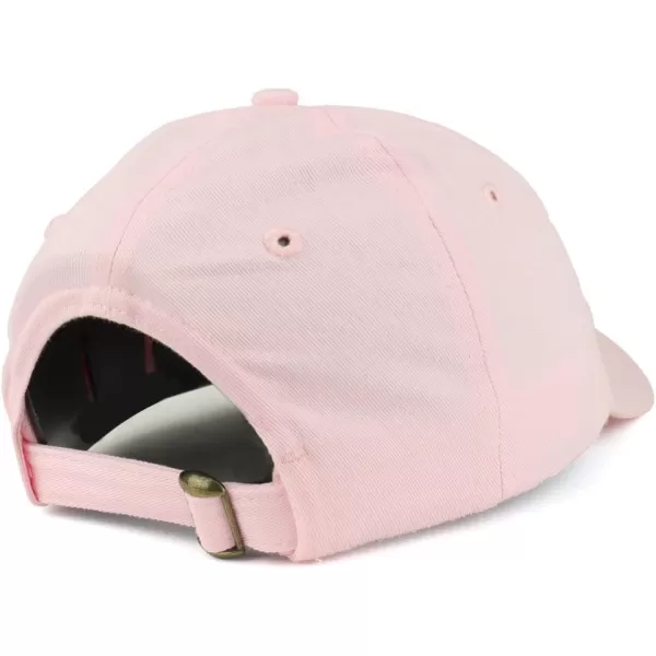 imageTrendy Apparel Shop Youth Small Fit Bio Washed Unstructured Cotton Baseball CapPink