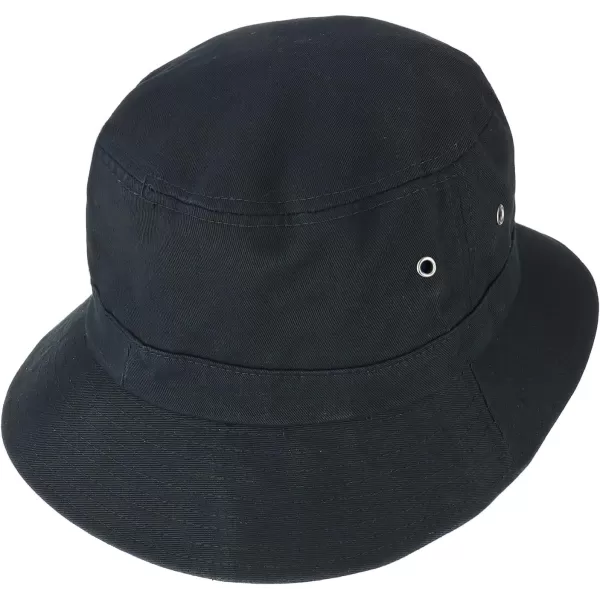imageTrendy Apparel Shop Oversize XXL  XXXL Short Brim Outdoor Bucket HatBlack