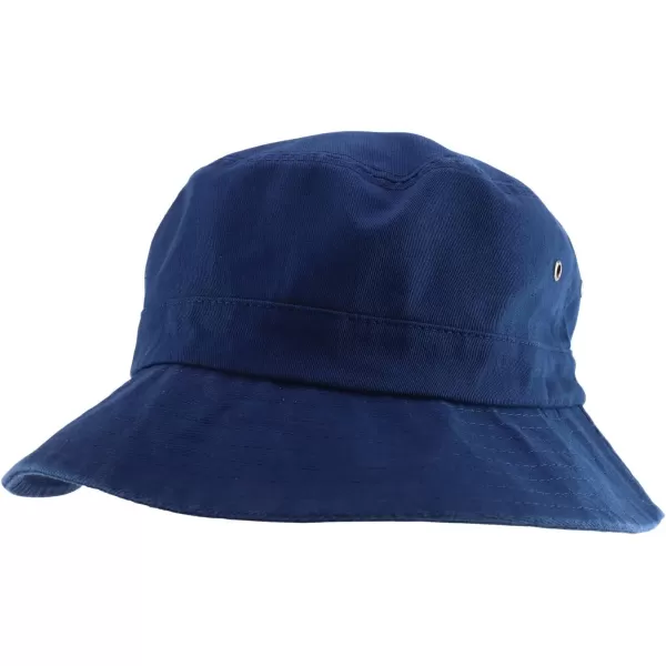 imageTrendy Apparel Shop Oversize XXL  XXXL Short Brim Outdoor Bucket HatNavy