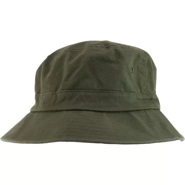 imageTrendy Apparel Shop Oversize XXL  XXXL Short Brim Outdoor Bucket HatOlive