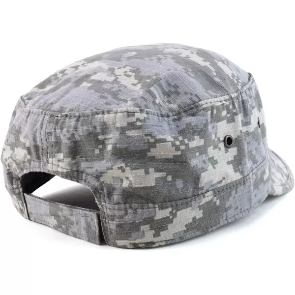 imageTrendy Apparel Shop Oversize XXL Flat Top Style Army CapAcu