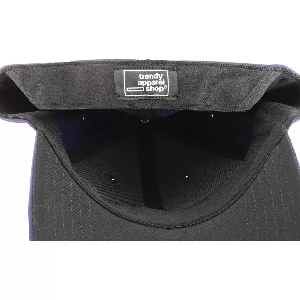 imageTrendy Apparel Shop Oversize XXL Plain Air Thru Structured Curved Bill Fitted CapBlack