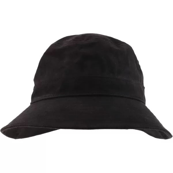 imageTrendy Apparel Shop XXL  XXXL Oversize Pigment Dyed Cotton Bucket HatBlack