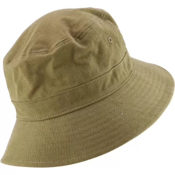 imageTrendy Apparel Shop XXL  XXXL Oversize Pigment Dyed Cotton Bucket HatKhaki
