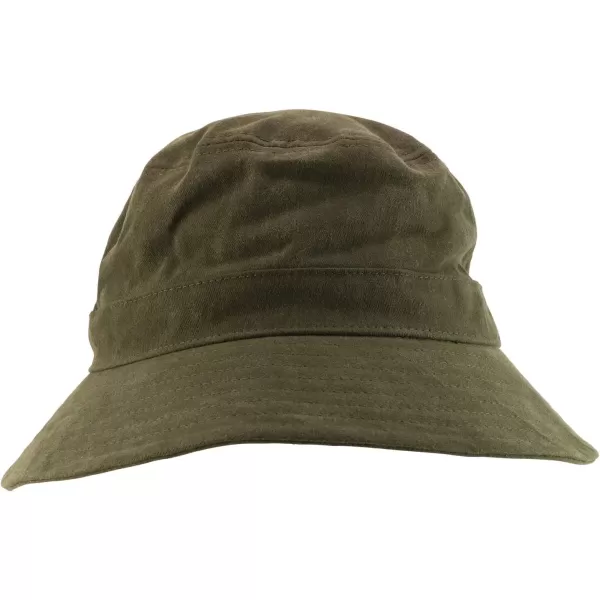 imageTrendy Apparel Shop XXL  XXXL Oversize Pigment Dyed Cotton Bucket HatOlive