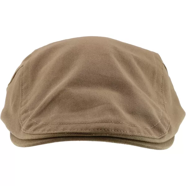 imageTrendy Apparel Shop XXL Oversized Large Cotton Ivy CapKhaki