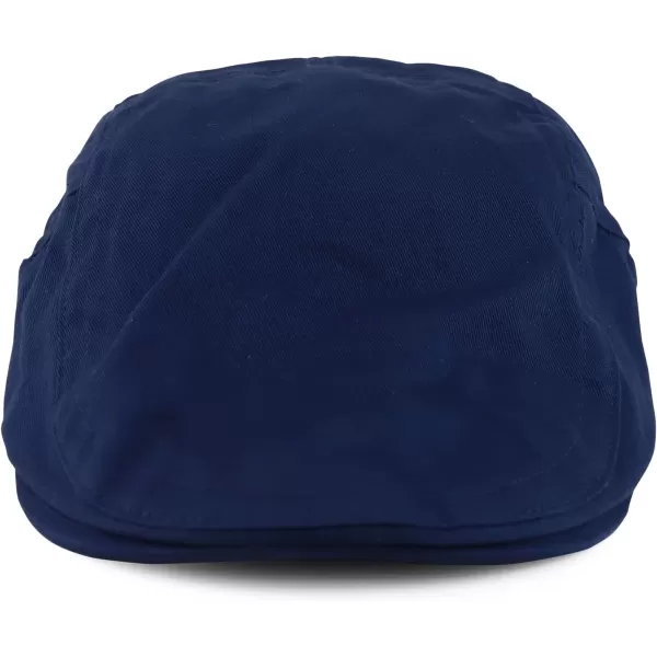 imageTrendy Apparel Shop XXL Oversized Large Cotton Ivy CapNavy