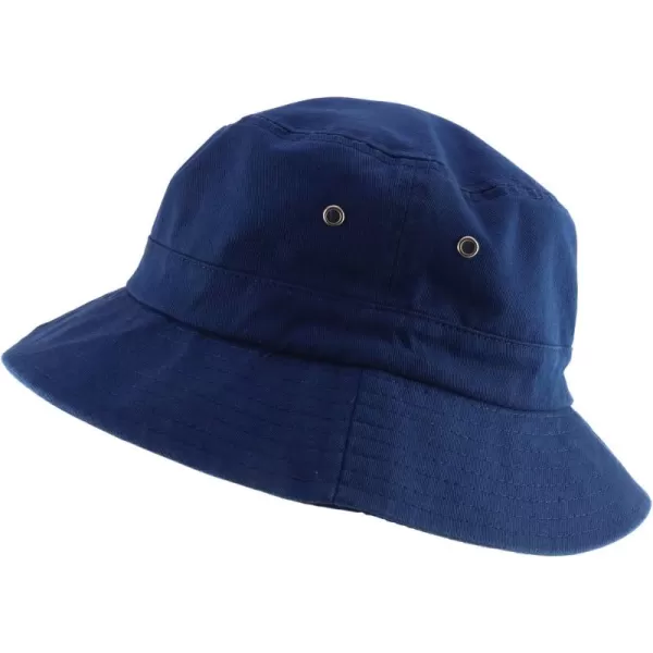 imageTrendy Apparel Shop Oversize XXL  XXXL Short Brim Outdoor Bucket HatNavy