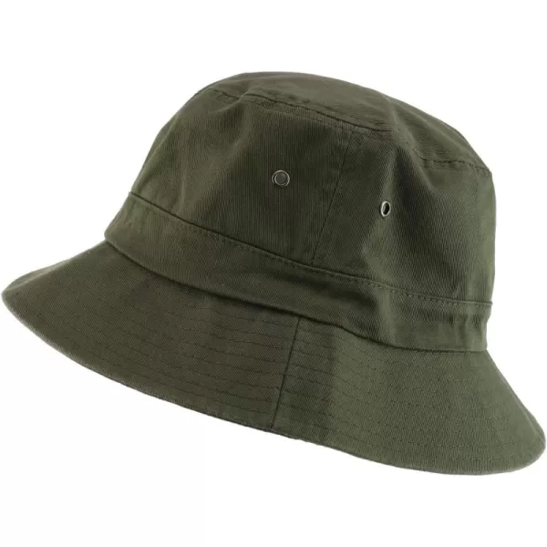 imageTrendy Apparel Shop Oversize XXL  XXXL Short Brim Outdoor Bucket HatOlive