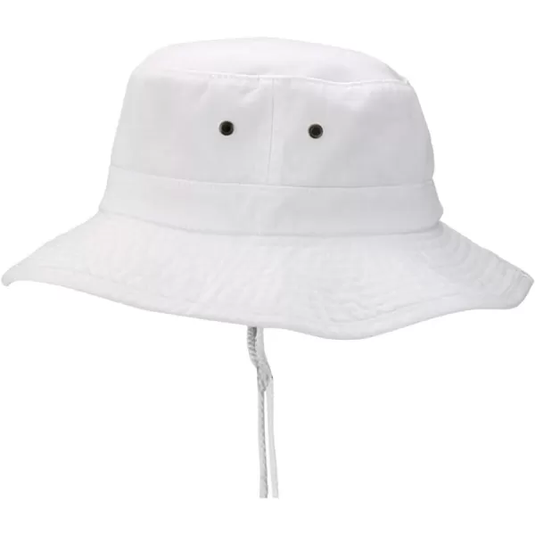 imageTrendy Apparel Shop XXL Oversize Large Brim 100 Cotton Outdoor Boonie HatWhite