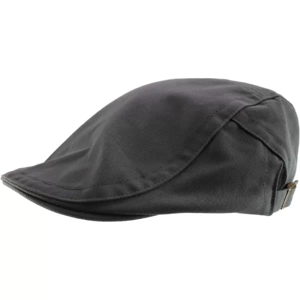 imageTrendy Apparel Shop XXL Oversized Large Cotton Ivy CapDark Grey