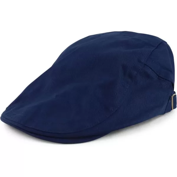 imageTrendy Apparel Shop XXL Oversized Large Cotton Ivy CapNavy