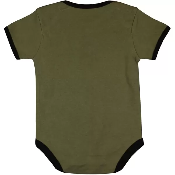 imageTrendy Apparel Shop Military Theme Newborn Infant One Piece Romper JumpsuitOlive 2