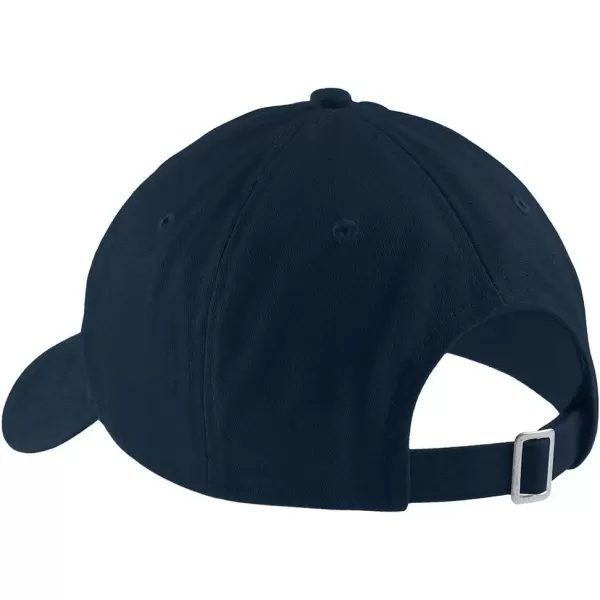 imageTrendy Apparel Shop Worlds Best Grandaddy Embroidered Low Profile Deluxe Cotton CapNavy