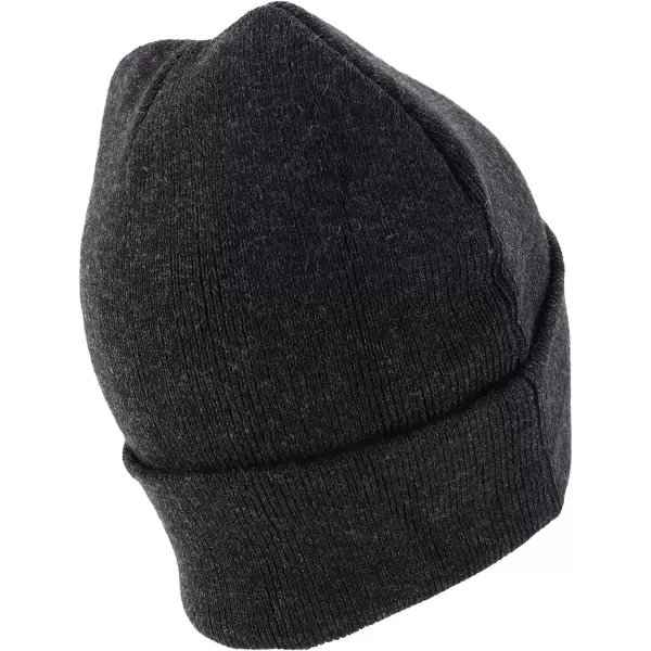 imageTrendy Apparel Shop XXL Oversized Solid Cuff Long Stretchy Winter Beanie HatCharcoal