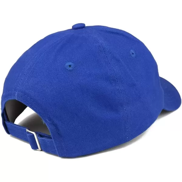 imageTrendy Apparel Shop 45 47 President 2024 Brushed Cotton Unstructured Low Profile Dad HatRoyal