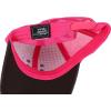 imageStraw Design Metallic Rodeo Cowboy Horse Metal Logo Trucker Mesh Baseball CapTan Pink
