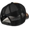 imageStraw Design Metallic Rodeo Cowboy Horse Metal Logo Trucker Mesh Baseball CapTanBlack