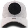 imageTrendy Apparel Shop Cities of Mexico Circular Logo Embroidered Structured Baseball CapMexico Black  Grey