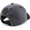imageTrendy Apparel Shop Cities of Mexico Circular Logo Embroidered Structured Baseball CapMexico Charcoal  Black