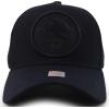 imageTrendy Apparel Shop Cities of Mexico Circular Logo Embroidered Structured Baseball CapMichoacan Black  Black