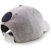 imageTrendy Apparel Shop Cities of Mexico Circular Logo Embroidered Structured Baseball CapMichoacan Grey  Grey Black