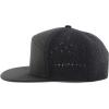 imageTrendy Apparel Shop Oversize XXL 6 Panel Camper Style Performance Snapback CapBlack Black