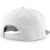 imageTrendy Apparel Shop Oversize XXL 6 Panel Camper Style Performance Snapback CapGrey White